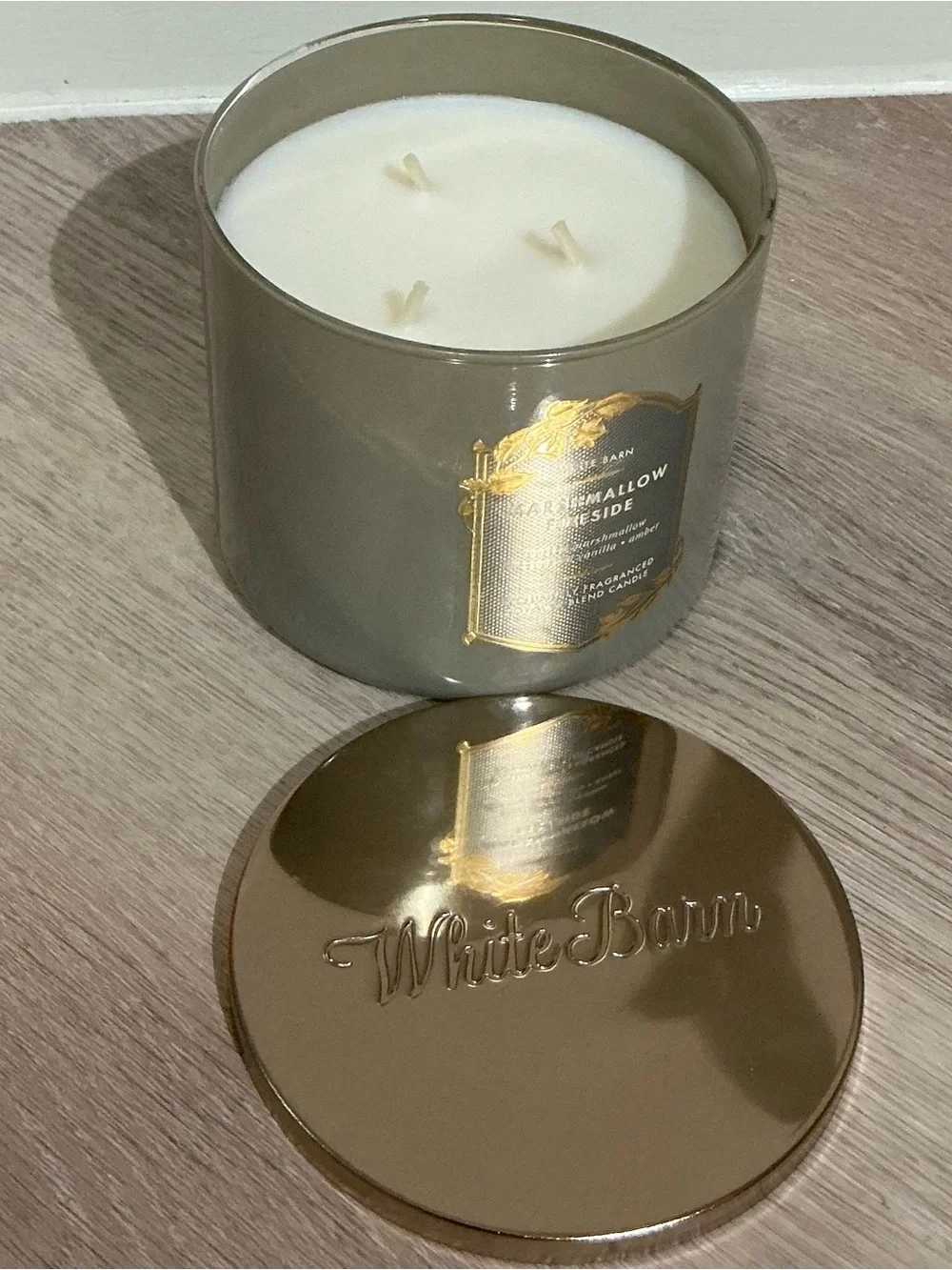 Marshmallow Fireside Bath & Body Works 3-Wick Candle